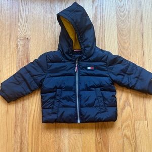 Tommy Hilfiger Navy Baby Puffy Winter Coat- Excellent Condition!!